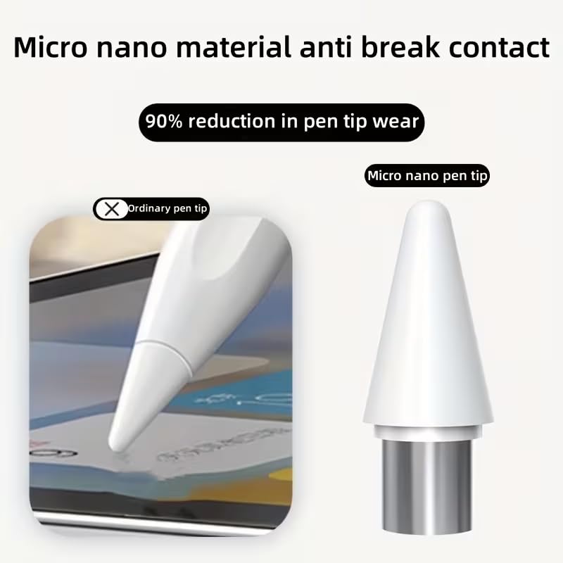 Image of Universal Stylus Pen Stylus for Android Touchscreens, Rechargeable Fine Tip Digital Pen for Writing, Drawing & Note-Taking, Works with Compatible ipad & Android and iOS Devices (White-New)
