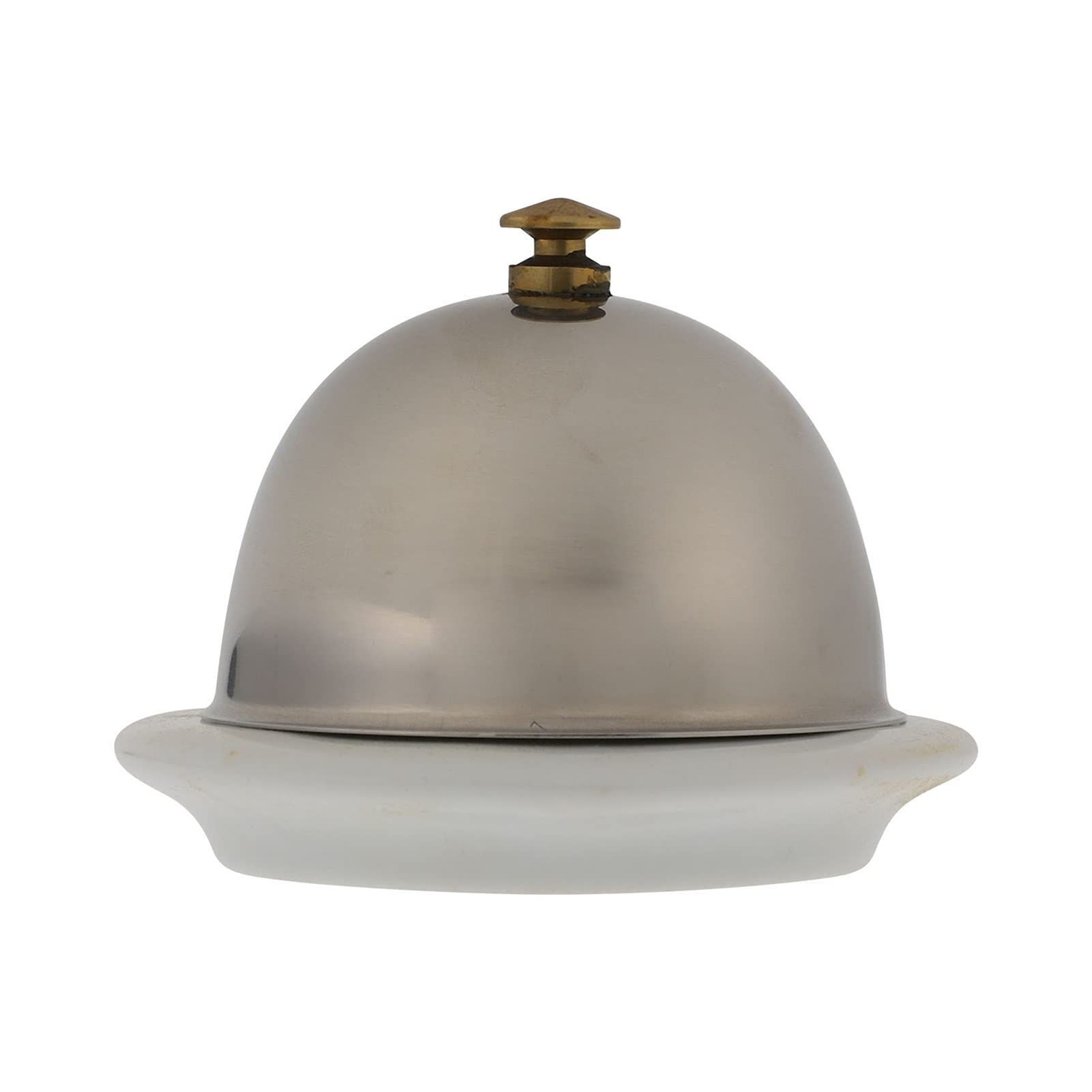 Buy butter dishes Ceramic Butter Plates with Stainless Steel Lid Beef