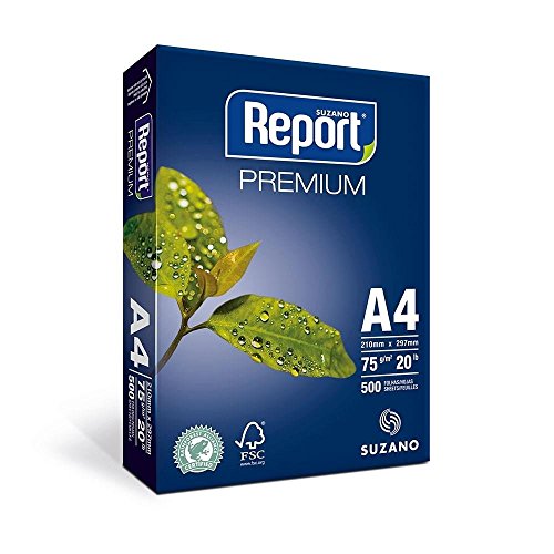 Papel Sulfite A4 Suzano Report Premium 500 folhas