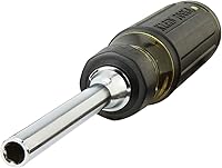 Vista 12 de Klein Tools 32305 Multi-bit Ratcheting Screwdriver, 15-in-1 Tool with Phillips, Slotted, Square, Torx and Combo Bits and 1/4-Inch Nut Driver