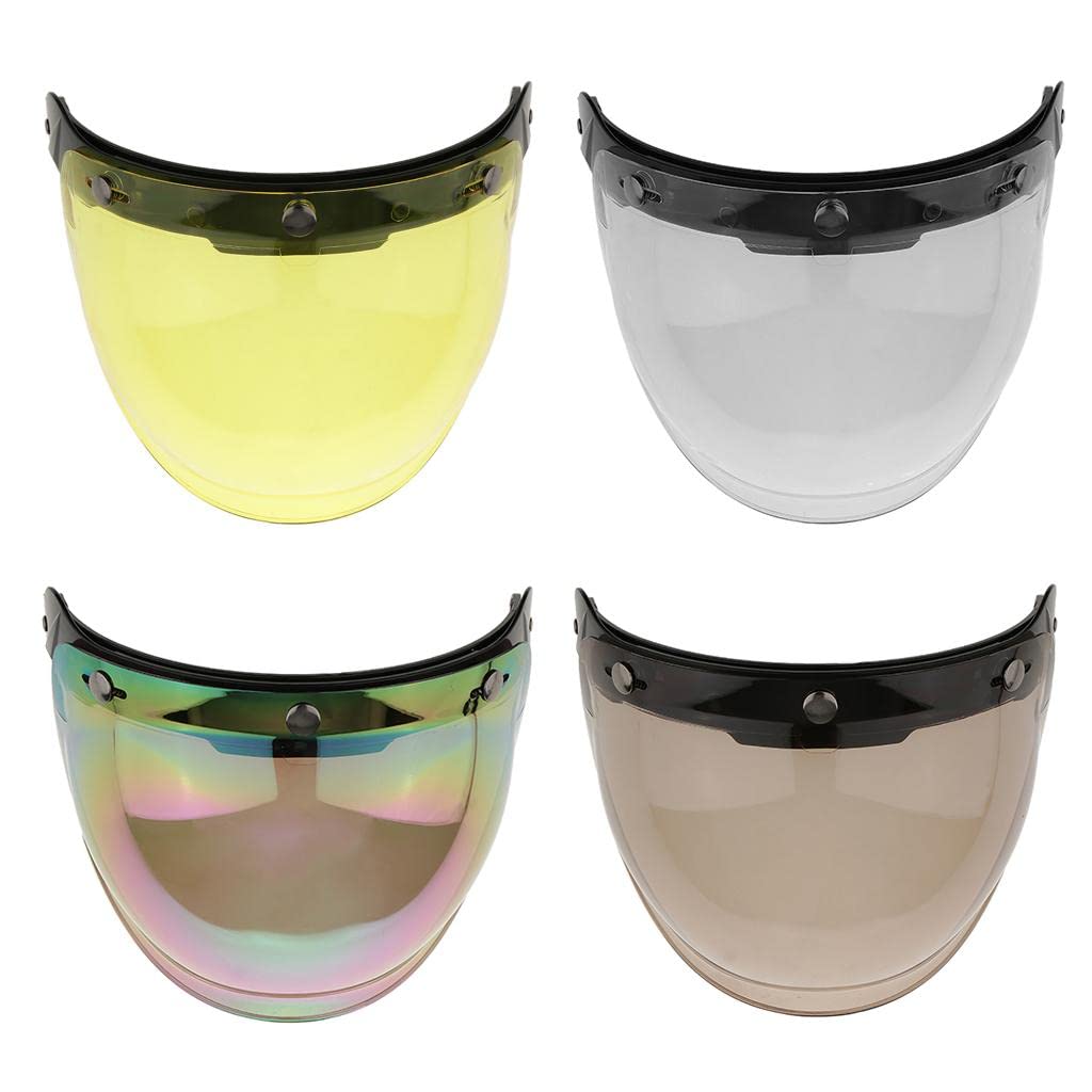 Amazon.co.jp: Generic バイクオートバイヘルメットバイザーフル