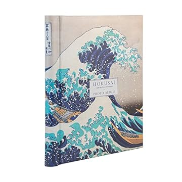 Grupo Erik: Album fotografico Autoadesivo The Great Wave of Kanagawa | Hokusai Collection: Album foto 24x32cm con 30 pagine e copertina rigida, Album Autoadesivo per foto 10x15, 13x18, 13x19 o 13x20