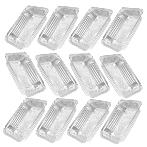 Cabilock 20 Piezas De Bandejas Para Parrilla Bandejas Para Asar A La Parrilla Bandejas Para Asar Con Asa Bandejas De Goteo Para Barbacoa Bandejas Planas Para Servir Plancha Parrilla