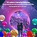 HYODREAM 5.9 inch Moon Lamp Kids Night Light Galaxy Lamp Rechargeable Battery Touch & Remote Control 16 Colors LED Moon Light as Birthday Gifts for Boys/Girls/Kids