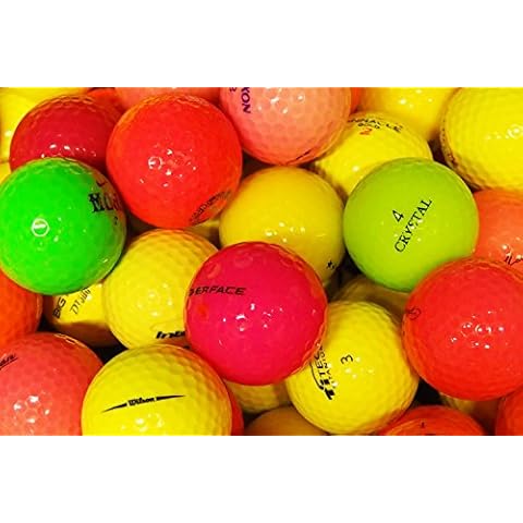 lbc-sports LbcGolf Bunte Fun gemischte Golfbälle 25 Stück Cover