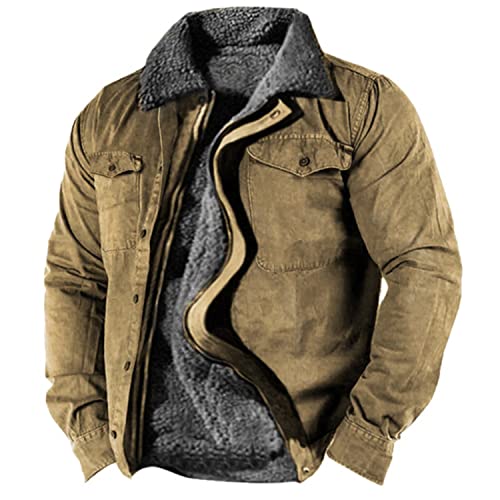 Motorradjacke Herren, Parka Herren Allwetterjacke Frühjahrsjacken Casual...
