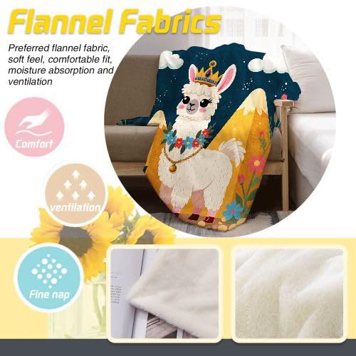 Manta Polar 220 x 240 Alpaca Blanca, Mantas para Cama 105 de Franela Cálida y Cómoda para Niños y Adultos, Mantitas para Sofá Reversible para Cubre Sofa Colchas, Fácil de cuidar