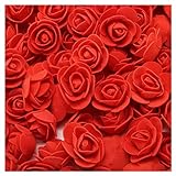 Produktverwendung: Dieser Schaumstoffblumenkopf kann verwendet werden, um Rosenbären, Blumensträuße, Innendekoration, Dekoration für Geschenkboxen, Dekoration für Hochzeitsbonbons zu machen.