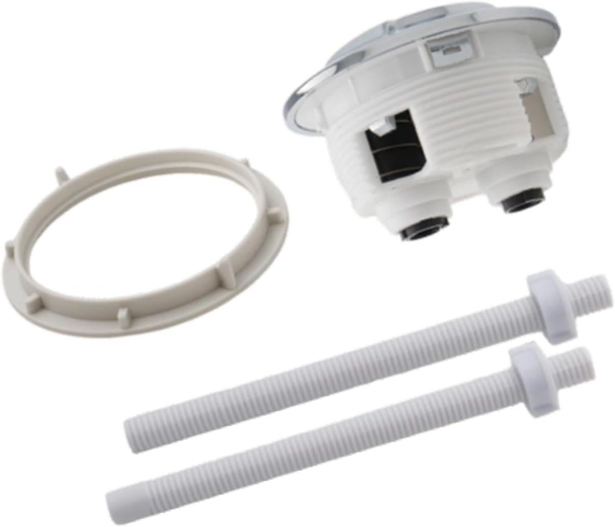 LOOM TREE® Toilet Button Convenient Round Tank Valve Replacement Part for Restroom Home L | Home Improvement | Plumbing & Fixtures | Toilets