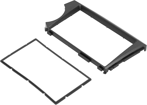 2-DIN Car Radio Frame Fascia Bezel Trim Kit Compatible with Actyon Kyron 20062009 ABS - Stylish Dashboard Upgrade