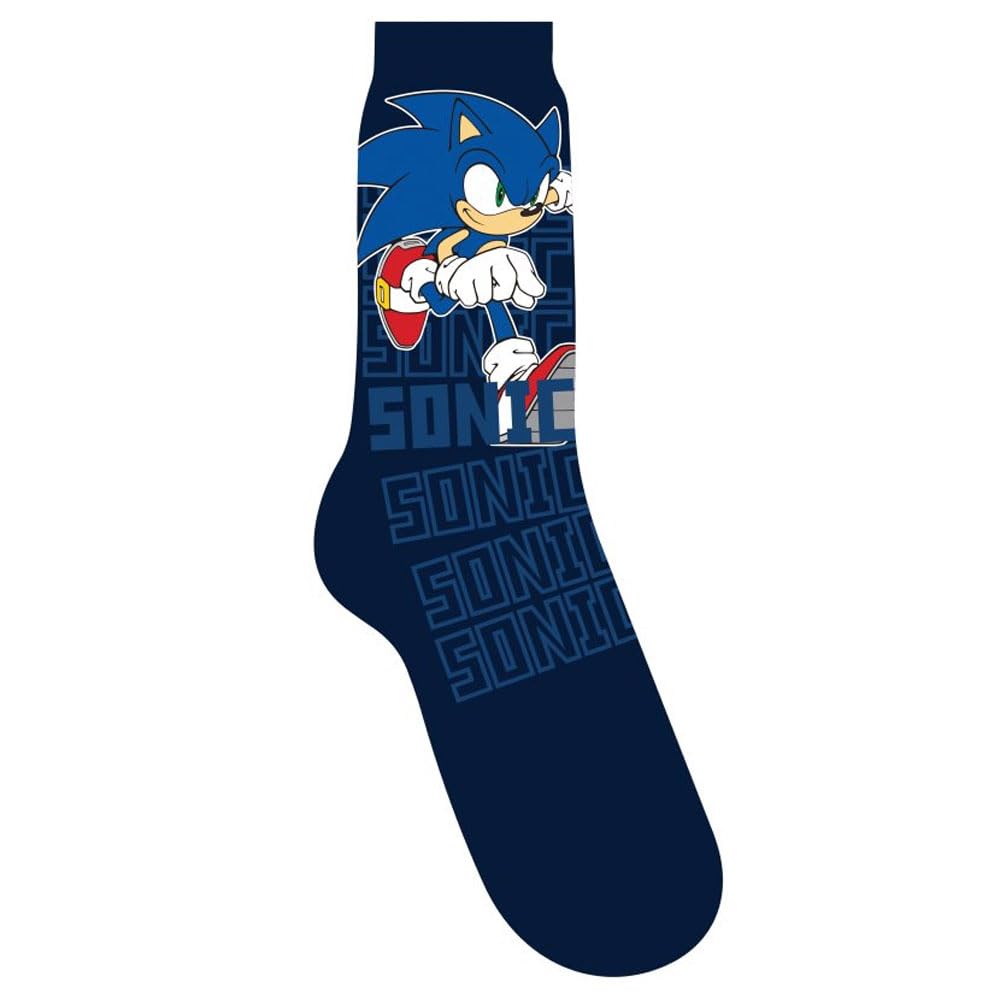 Sonic the Hedgehog Socks Official Merchandise Mens Socks  Size 7-11