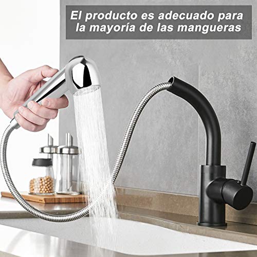 Rovtop-Grifos-para-Fregadero-Grifo-de-Cocina-2-Modos-Spray-de-Grifo-Ducha-Cabeza-de-Mano-Rociador-Extraible-Monomando-Fregadero-de-Reemplazo Rovtop-Grifos-para-Fregadero-Grifo-de-Cocina-2-Modos-Spray-de-Grifo-Ducha-Cabeza-de-Mano-Rociador-Extraible-Monomando-Fregadero-de-Reemplazo