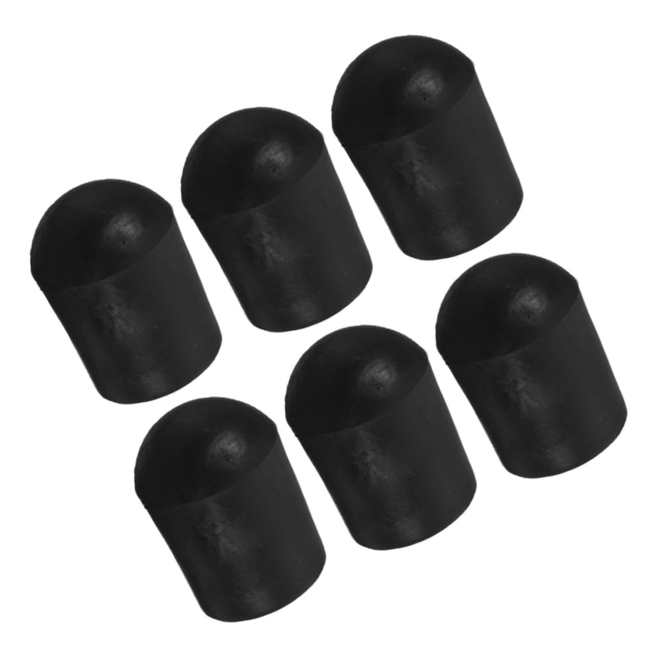Sosoport 6pcs Cello Endpin Stoppers Non Slip Rubber Caps for Cello Durable Slip Protector for Enhanced Stability Easy Installation