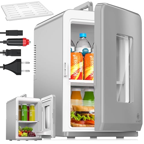 KESSER® 2in1 Mini Kühlschrank Kühlbox 15 Liter Kühl und Heizfunktion