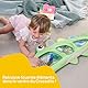 Chicco Sensory Mat Krokodil, sensorische Stimulation und Entwicklung des Kindes, mit Wasser, Verschiedene Texturen, Formen, hilft bei Entwicklung logischer Fähigkeiten, Babyspielzeug 6-36 Monate