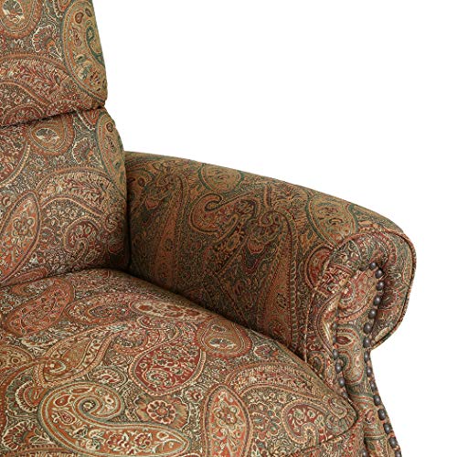 Sillón reclinable tela paisley miniatura 3