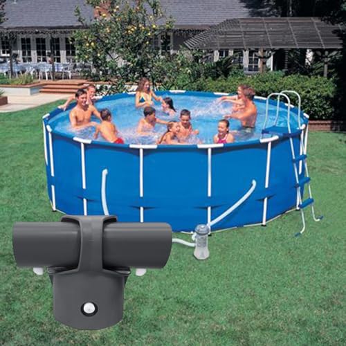 Adaptador de manguera de piscina en T y conector para accesorios de limpieza 7