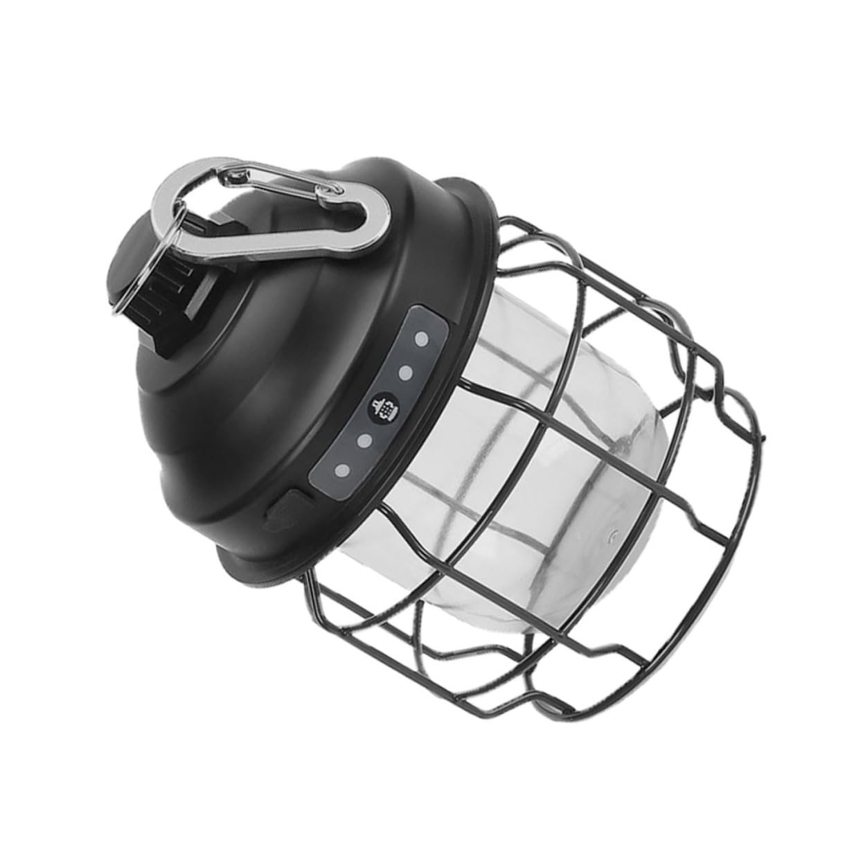 BESTonZON 1Set Rechargeable Camping Lantern Retro Style USB Charging Portable Light for Outdoor Activities for Camping Hiking Emergencies Decorative Use