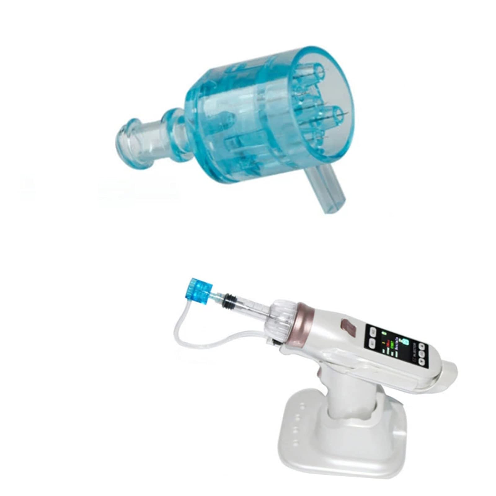 GZDcjscEz Injection Water Mesotherapy Meso G-u-n Original Accessories 20pcs 5pin for Negative Pressure Meso G-u-n Hydrolifting Injector Beauty Machine