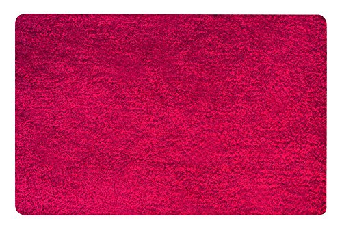 Preisvergleich Produktbild Spirella Gobi 100 Prozent Polyester Microfaser Badteppich, Rot
