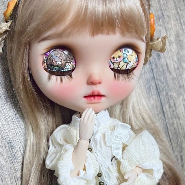 Amazon.co.jp: 手塗りの顔メイク 海外作家様カスタムブライス カスタム