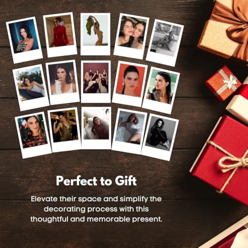 Image of Kendall Jenner Poster | Kendall Jenner Pics Polaroids (Set of 15) | Aesthetic Kendall Jenner Kardashian Mini Poster (8 x 6 cm) Posters for Phone Accessories, Bedroom, Office, room decoration (Kendall Jenner)