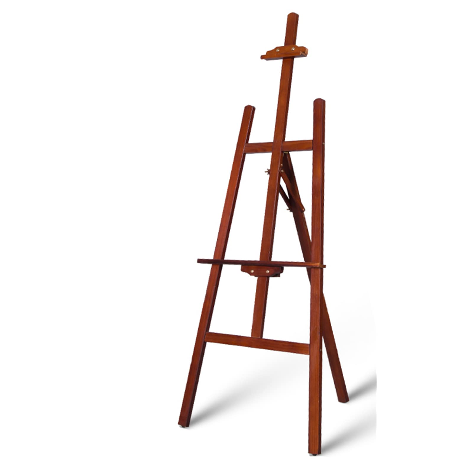 ASerZenith Easel Stand For Display, Wooden Artist Easel, Professional Wooden Easel For Painting, Sketching, Display, Easy Folding, 150Cm Tall,F-150Cm