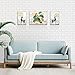 Jueyan 10 PCS 3D Papel Pintado Decoración de Pared en Relieve Piedra...