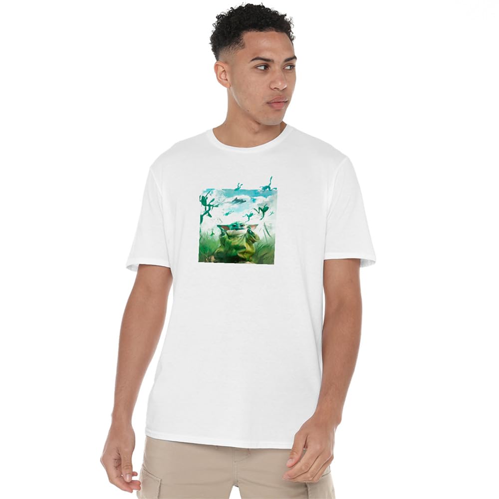 Star Wars Dinner Time Unisex T Shirt, White, XX-Large