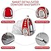 PETSWEET Cat Backpack Carrier, Back Expandable Pet Backpack with Bubble Window, Airline Approved Pet Travel Bag for Small/Medium Cats & Puppies, Hiking, Camping, Outdoor Use (Red)