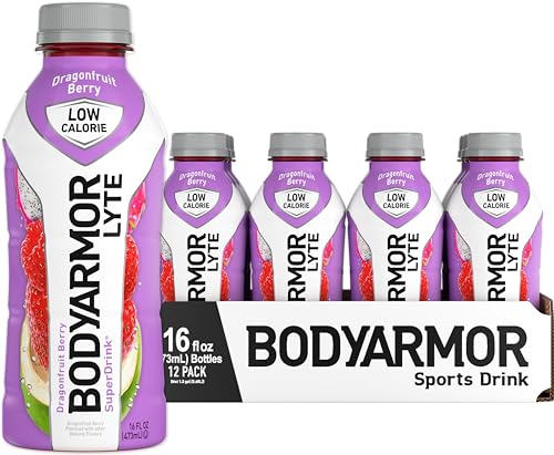 Image of Drink Low-Calorie Sports Beverage, Dragonfruit Berry, Coconut Water Hydration, Natural Flavors With Vitamins, Potassium-Packed Electrolytes, Perfect For Athletes, 16 Fl Oz (Pack of 12)
