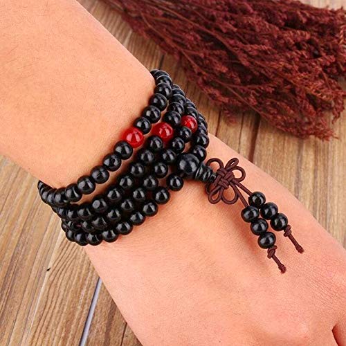 Pulseira Rosário Budista Japamala Preta