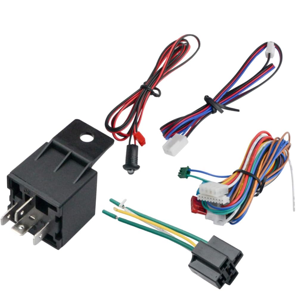 Sistema de alarma universal para coche Riloer, sistema de protección de seguridad compatible con sedanes, SUV y camiones
