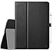 Fintie iPad Pro 9.7 Case, Premium Vegan Leather Folio [Slim Fit] Standing Smart Protective Cover with Auto Sleep/Wake Feature for Apple iPad Pro 9.7 Inch 2016 Release Tablet, Black