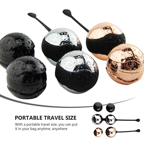 ARTIBETTER 1 Conjunto de Bolas de Vagina Bolas de Kegel Pesos de Exercício Ben Wa Bolas de Produtos