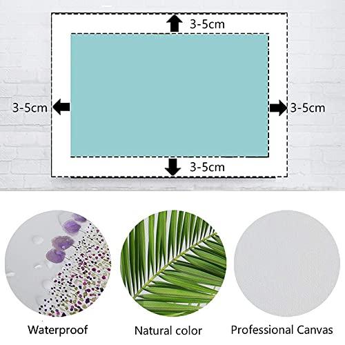 Altaba African American Wall Art - Minimalist Painting Abstract Blue And Black Woman Poster Canvas Prints Artwork - Black Art Wall Decor For Bedroom Living Room No Frame (12X18 Inch) #TOP4