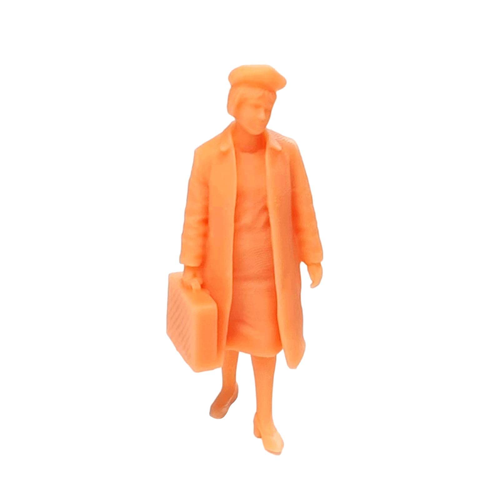 Set 10 Personaggi Non Dipinti Scala 1/64 Resina
