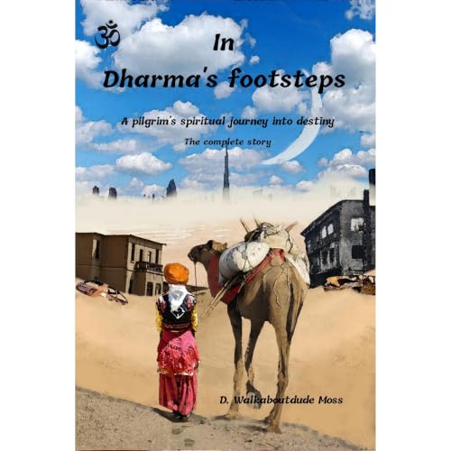 In Dharma's Footsteps Audiolibro Por D. Walkaboutdude Moss arte de portada