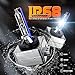 CAR ROVER D1S/D1C 8000K 35W Xenon Headlight Replacement Bulb with Metal Stents Base for 12V Car Head Lights (Pack of 2)
