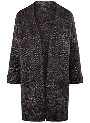 Oodji Ultra Donna Cardigan Senza Chiusura con