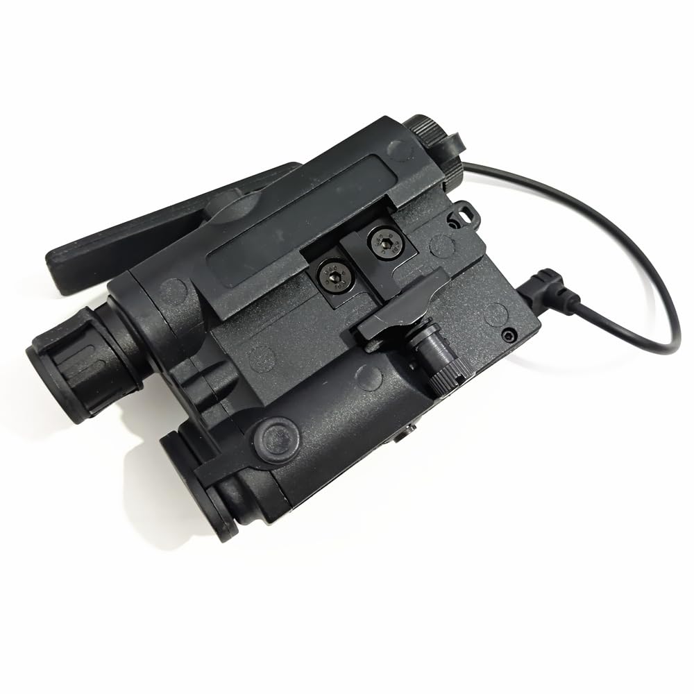 HWZ PEQ-15 Boîtier de batterie style mise à niveau Version mise à niveau LED Lumière blanche noire pour AEG GBB TB66