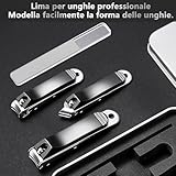 Zoom IMG-1 tagliaunghie professionale 4 in 1