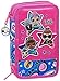 Coole-Fun-T-Shirts LOL SURPRISE 2 Etagen Mädchen Federtasche mit Füllung Pencilcase Federmäppchen Einschulung 3 Stöckig RV 1.Klasse PINK