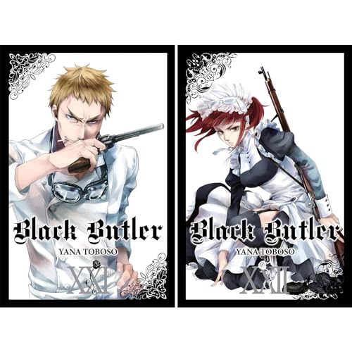 Black Butler Manga Set Vol 21-32 by Yana Toboso, Set of 12 Books