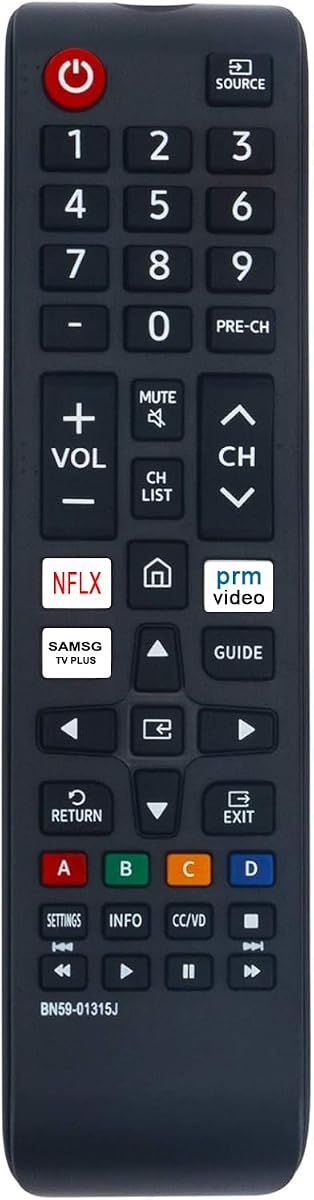 BN59-01315J BN5901315J Replacement Remote fit for Samsung UHD 4K Smart TV | TU690T UN43TU690TFXZA UN50TU690TFXZA UN58TU690TFXZA UN60TU690TFXZA UN65TU690TFXZA UN75TU690TFXZA UN85TU690TFXZA