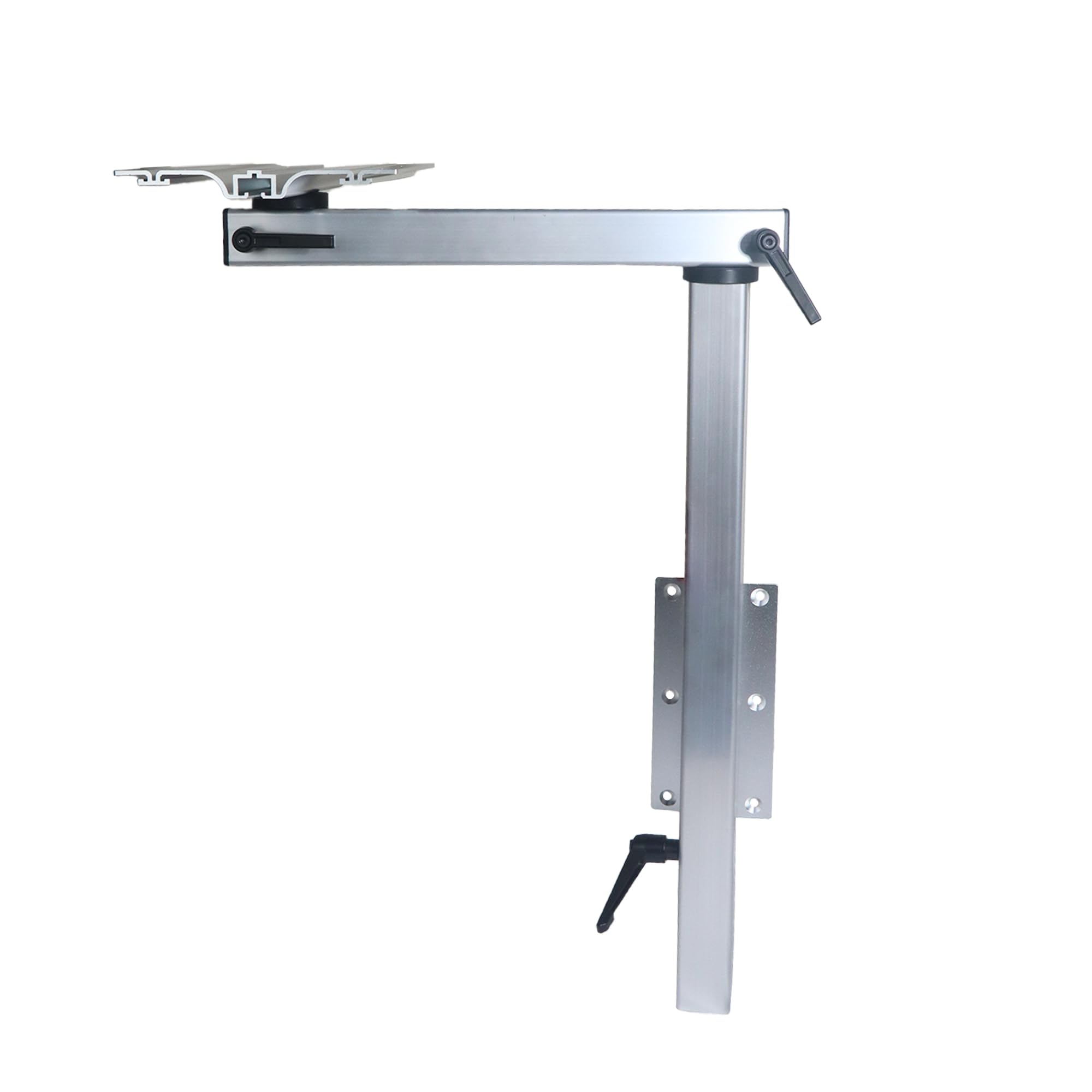 Patas de mesa desmontables con cremallera, patas de mesa giratorias 360°, patas ajustables para muebles, sistema de patas para autocaravanas, yates, autocaravanas