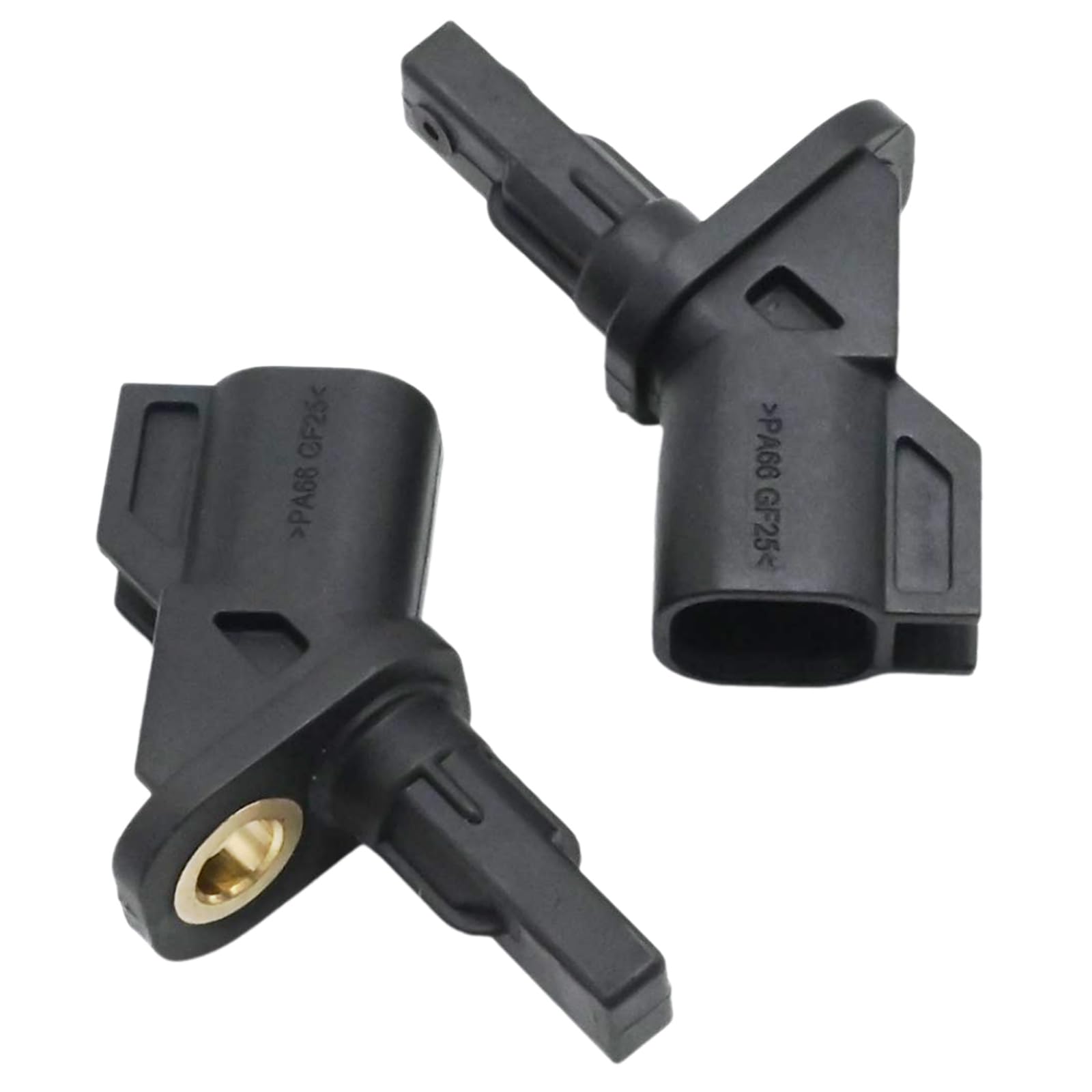 2Pcs 1S7T2B372AC Front ABS Wheel Speed Sensor, Replacement for Focus Galaxy Kuga Mondeo Replacement for Mazda 3 Replaces 1S7T2B372AD