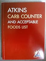 Atkins Carb Counter and Acceptable Food List B00KABNAZQ Book Cover