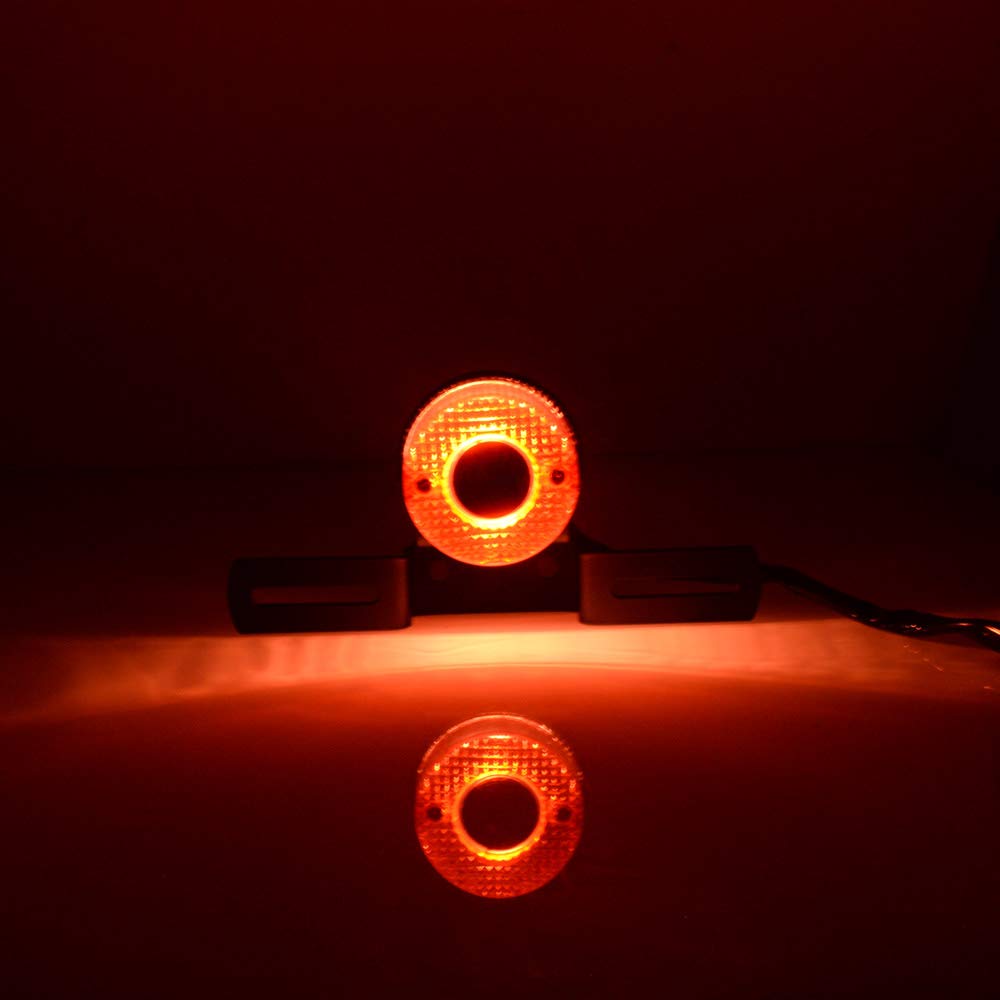 Lampadina Fanale Posteriore ROSSA Per Moto – Freno E Indicatore Direzione 12V Per Harley, Chopper, Bobber