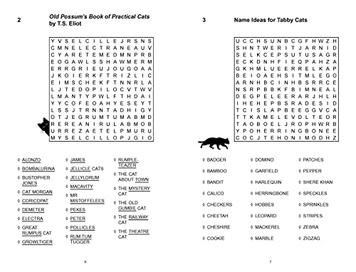 Cat Lover's Wordsearch: More than 100 Themed Puzzles about our Feline Friends (Animal Lover's Wordsearch, 10) - Image 2